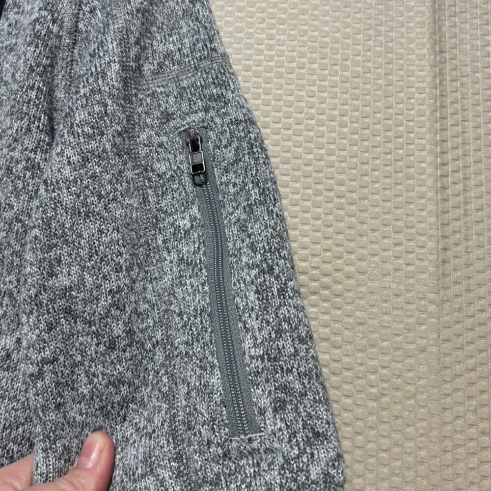 Patagonia Women's Sweater 1/4 Zip Fleece Pullover Size Medium Heather Gray - Picture 3 of 12